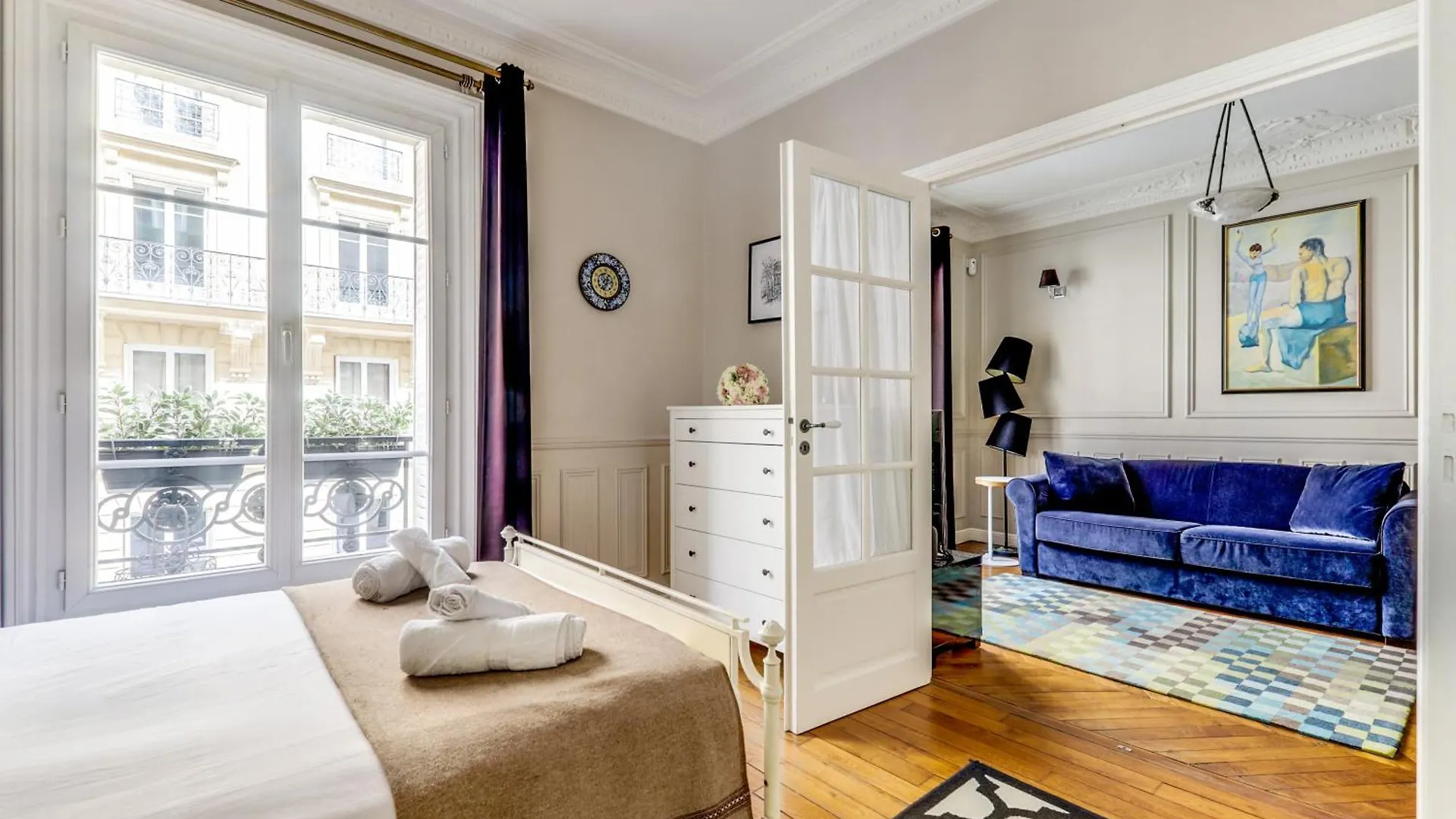 Appartement Charmant Quartier Culturel Paříž Francie